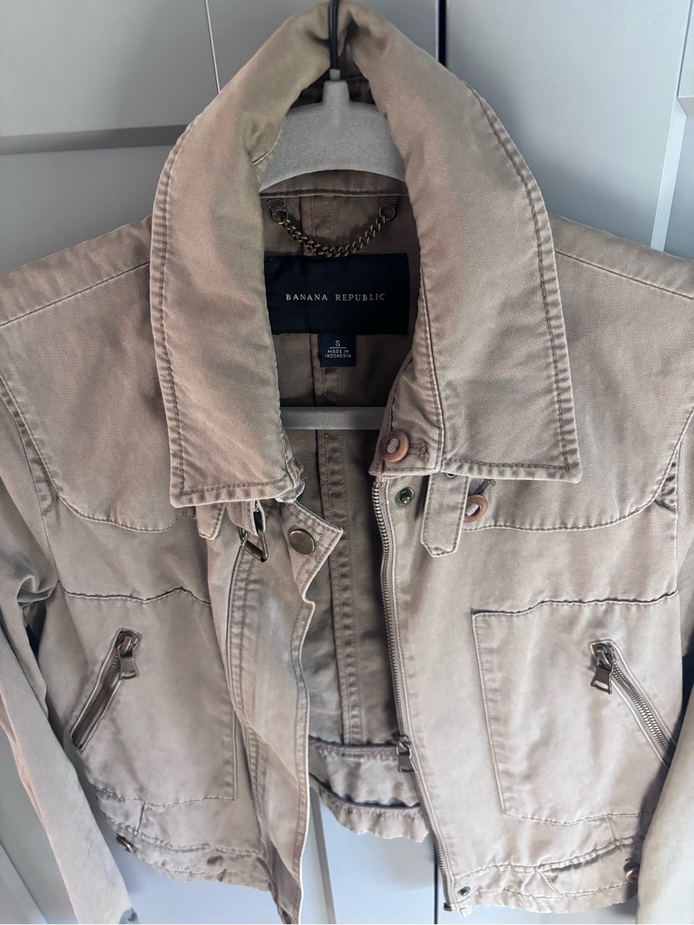Banana Republic Tan Utility Jacket - Picture 2 of 5